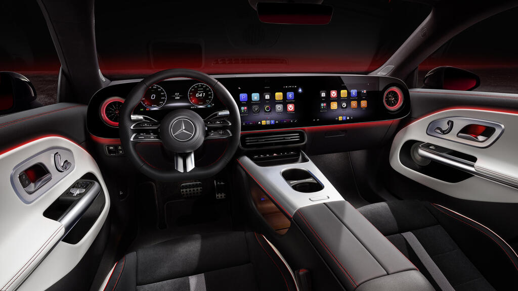   Mercedes' new CLA interior