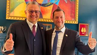 Yossi Dagan and Massad Boulos