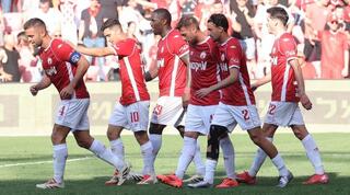 שחקני הפועל באר שבע חוגגים