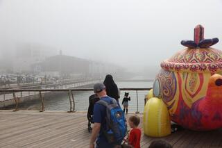 אובך בנמל תל אביב