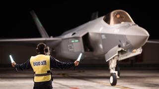 שלושה מטוסי “אדיר” (F-35i) חדשים נחתו בבסיס נבטים