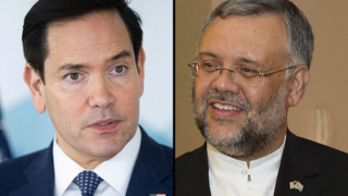 שגריר דרום אפריקה בארה"ב איברהים ראסול מזכיר המדינה האמריקני מרקו רוביו