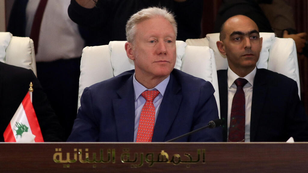 Lebanon's Foreign Minister (Photo: REUTERS/Alaa Al Sukhni) יוסף אמיל רג'י שר החוץ של לבנון