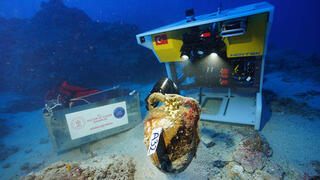 כמה מהממצאים בספינה