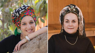 מימין: אוסי אבן צור ואורית לוי