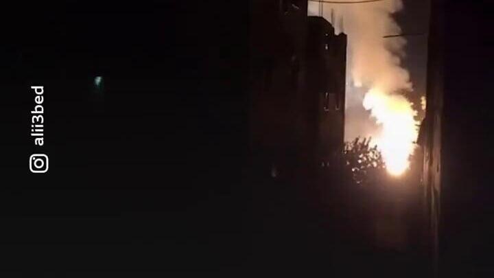 תקיפות בשכונת תופאח בעיר עזה