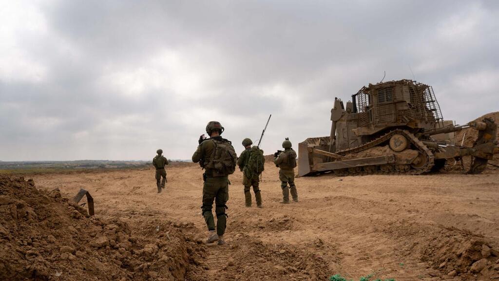תיעוד מפעילות כוחות אוגדה 252 במרכז הרצועה