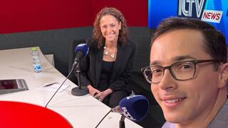 Yuval David (front) with Maayan Hoffman