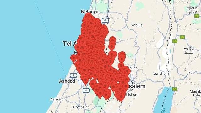 Yemen missile strike triggers sirens across central Israel 