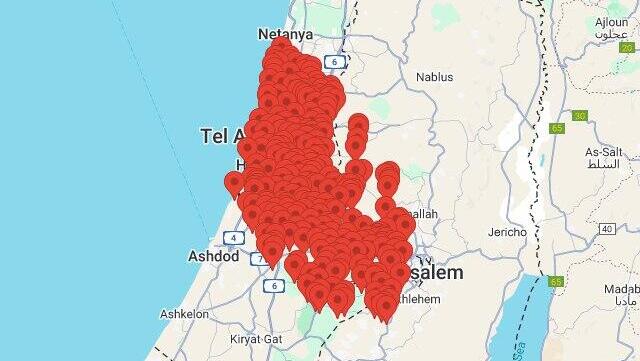 Yemen missile strike triggers sirens across central Israel 
