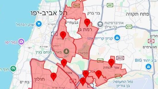 אזעקות במרכז