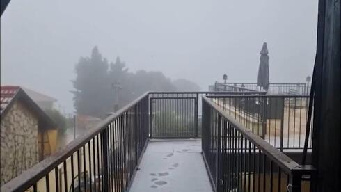 שלג במושה נווה אטי"ב