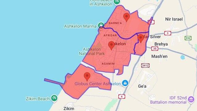 Ashkelon sirens
