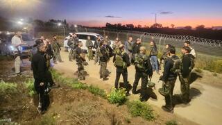 כיתת כוננות בכביש 34 בעקבות חשד למצנחי רחיפה 