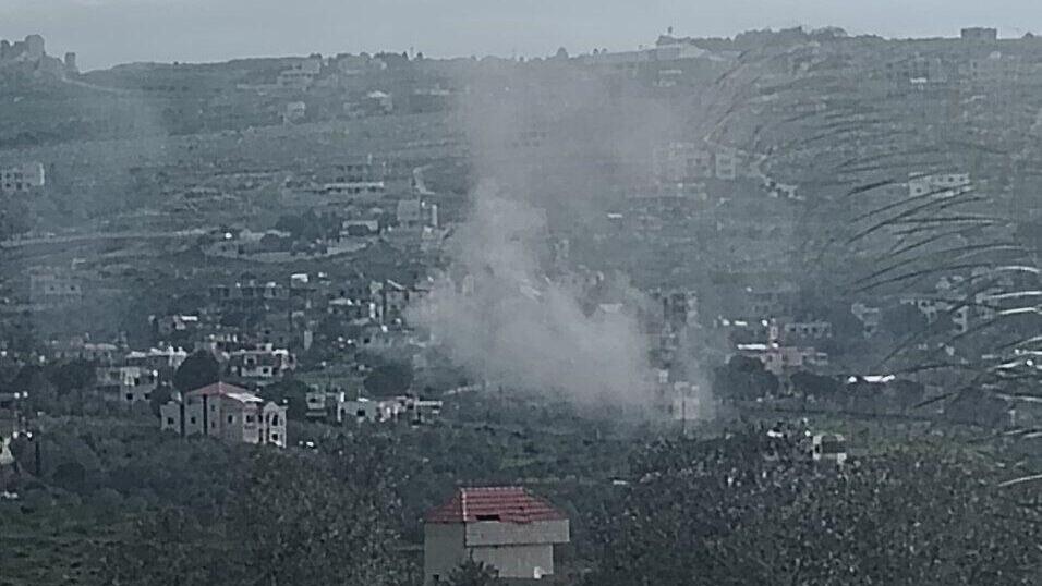 דיווח לבנוני: תקיפות ארטילריה ישראליות לעבר יוחמר א-שקיף בדרום לבנון