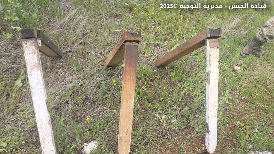 משגרי רקטות בלבנון שמהם בוצע ירי רקטי לעבר מטולה