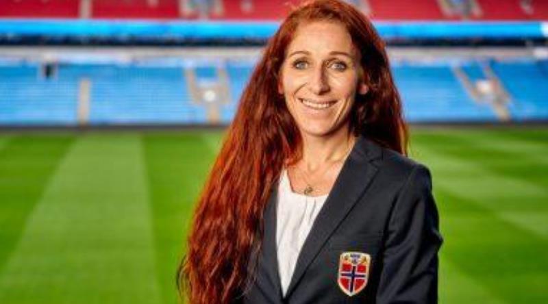 Norwegian Football Federation President Lise Klaveness 