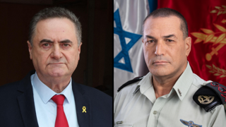 רא"ל אייל זמיר, שר הביטחון ישראל כ"ץ