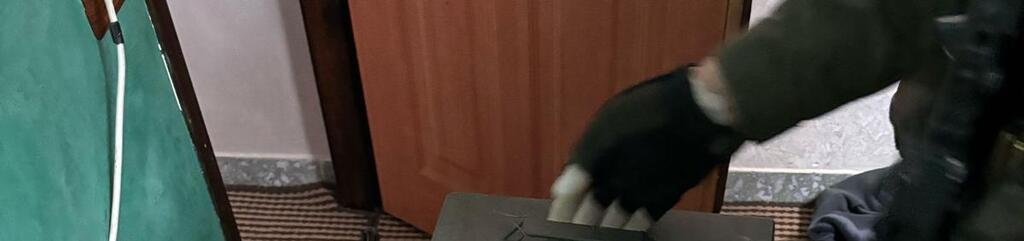 אמצעי הלחימה שהוחרמו במחנה ג'נין על ידי כוחות הביטחון