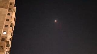 תיעוד יירוט הטיל ששוגר מתימן, אזור השפלה ראשון לציון