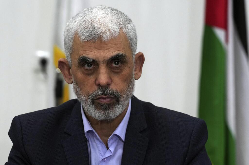 Yahya Sinwar (Photo: Adel Hana/AP) יחיא סינוואר