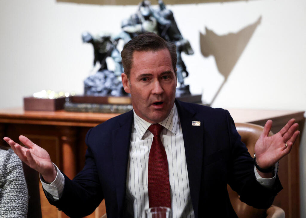 Photo: Reuters היועץ לביטחון לאומי של ארה"ב מייק וולץ