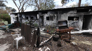 קיבוץ ניר עוז אחרי הפגיעה הנוראית ב-7 באוקטובר 