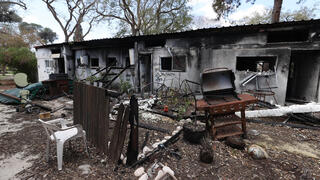 קיבוץ ניר עוז אחרי הפגיעה הנוראית ב-7 באוקטובר 