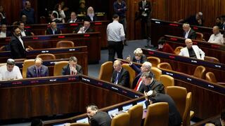 הצבעת חוק יסוד השפיטה במליאת הכנסת