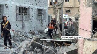 תיעוד מההרס אחרי תקיפות צה"ל בחאן יונס