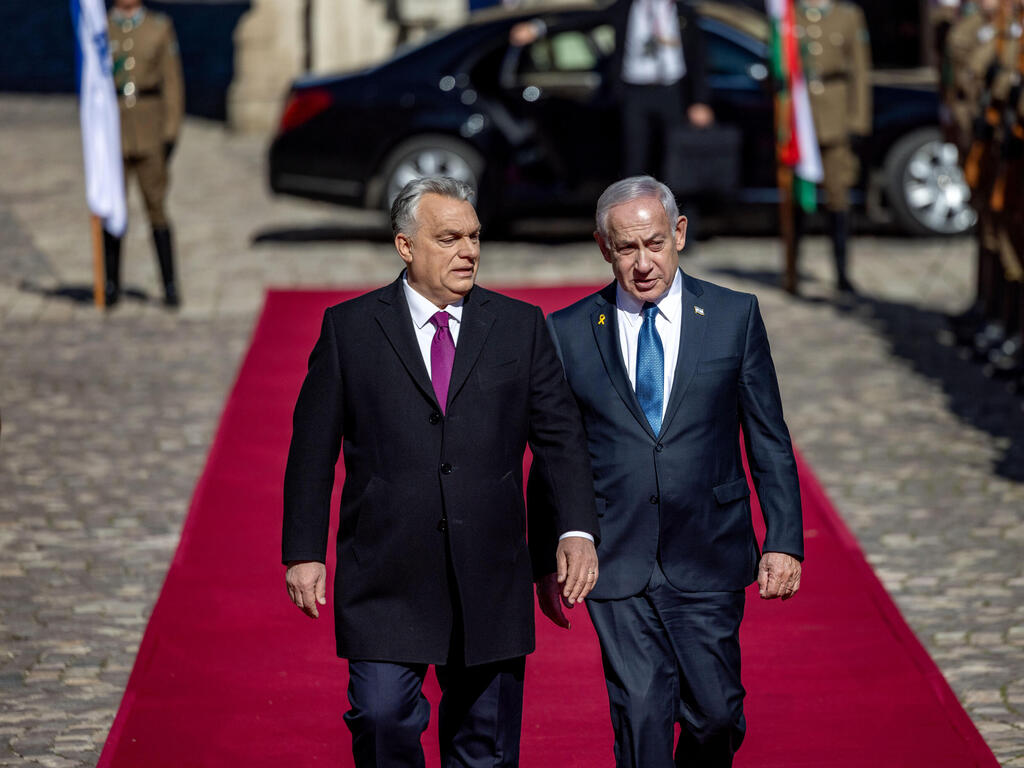 ראש הממשלה בנימין נתניהו עם ראש ממשלת הונגריה ויקטור אורבן