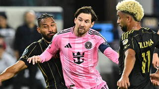 מסי נחסם על ידי שחקני אל.איי