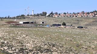 החווה של נריה בן פזי ליד כוכב השחר. "תופסים שטח אסטרטגי"