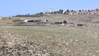 החווה של נריה בן פזי ליד כוכב השחר. "תופסים שטח אסטרטגי"