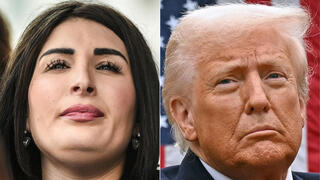 דונלד טראמפ לאורה לומר