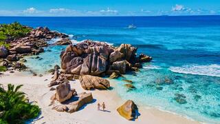 חוף אנס סורס ד'ארז'אן (Anse Source d'Argent), אי לה דיג, סיישל