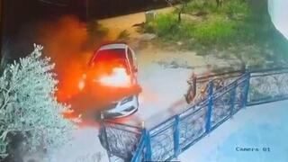 במהלך הלילה הגיעו שני ישראלים רעולי פנים לכפר קירה שבמרחב אפרים והציתו רכב פלסטיני, השניים ריססו כתובות גרפיטי בהם נכתב ״שנה לבנימין״ כשהם מתכוונים ליום השנה לרצח הנער בנימין אחימאיר