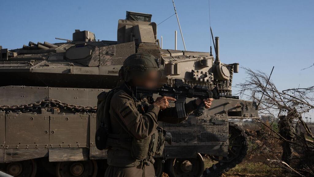 תיעוד מפעילות כוחות אוגדה 36 במסדרון מורג ברצועת עזה
