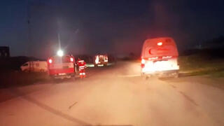 צילום של אחד הפרמדיקים שנהרג ברפיח, שבו נראים אותות חירום - בניגוד לגרסת צה"ל