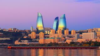 באקו אזרבייג'ן אילוסטרציה ארכיון