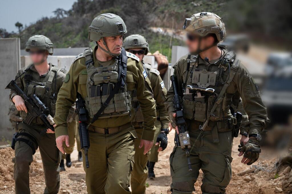 הרמטכ״ל בהערכת מצב בגבול לבנון
