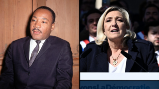 חצאים מרטין לותר קינג, מרין לה פן 