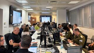 תרגיל משרד הבריאות תרחיש מתקפת טילים על ישראל