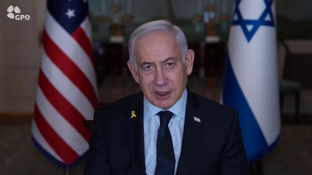 ראש הממשלה בנימין נתניהו בוושינגטון, טרם המראתו חזרה לישראל