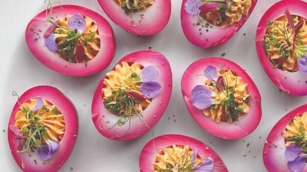 ביצים ורודות לפסח