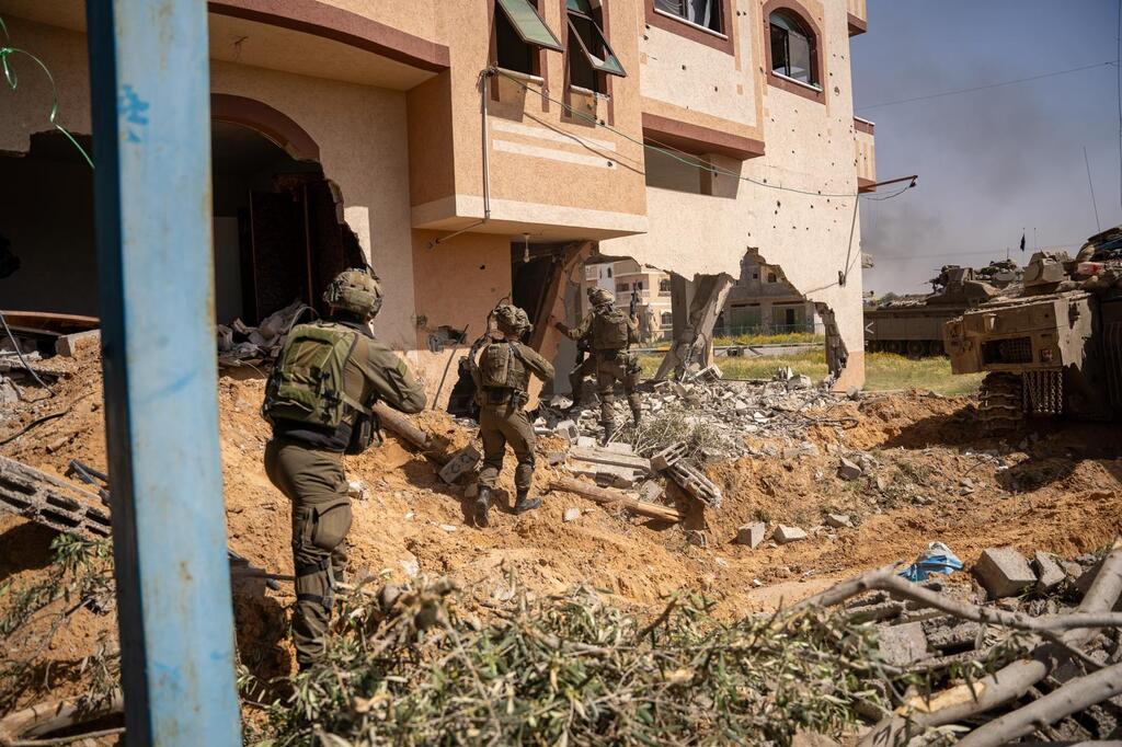 Golani Brigade troops in Gaza