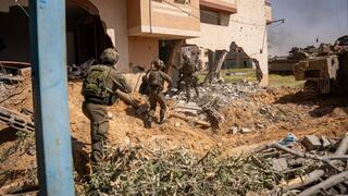 Golani Brigade troops in Gaza