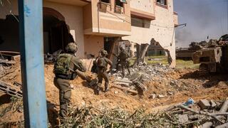 Golani Brigade troops in Gaza