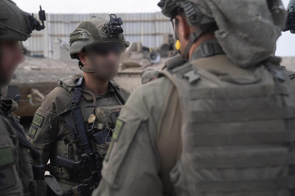 Golani Brigade troops in Gaza