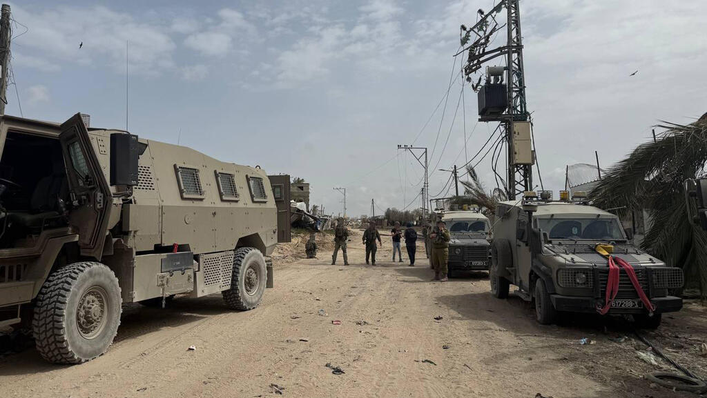 פעילות הכוחות בציר מורג בעזה